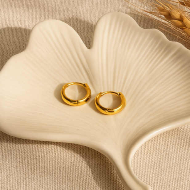 Classic Gold Hoop Earrings