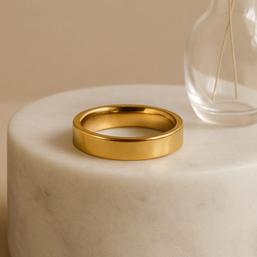 Classic Gold Band Ring