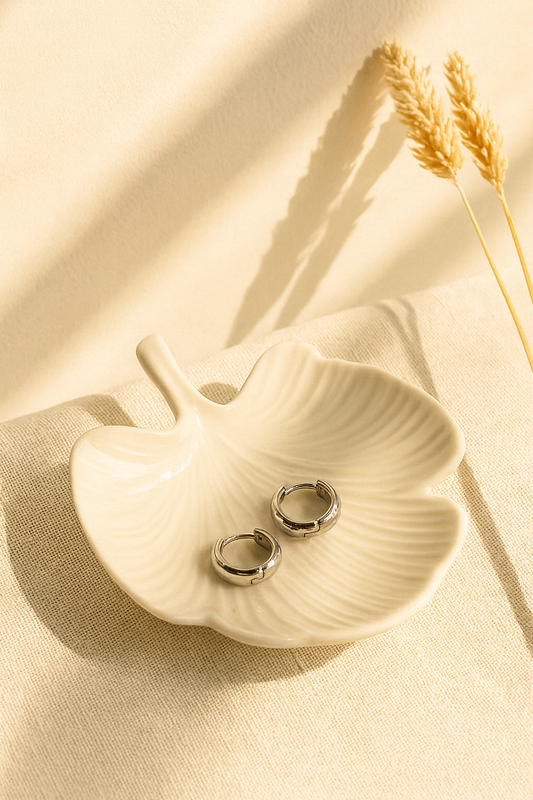 Classic Silver Hoop Earrings