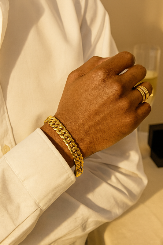 Classic Gold Cuban Link Bracele